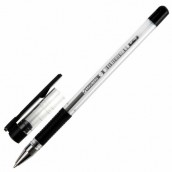 Ручка шариковая с грипом BRAUBERG "X-Writer", ЧЕРНАЯ, узел 0,7 мм, линия письма 0,35 мм, 142404
