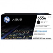 Картридж лазерный HP (CF450A) Color LJ M652dn/M653dn/M681dh, №655A, черный, ресурс 12500 стр., оригинальный