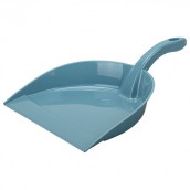 Совок для мусора "Идеал", эконом, пластик, цвет серый/серо-голубой, IDEA, М 5190