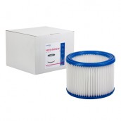 Фильтр складчатый для пылесоса Flex, многоразовый, моющийся, полиэстер, Euroclean, FXSM-VC25 (аналог 385085)