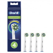Насадки для электрической зубной щетки КОМПЛЕКТ 4 шт. ORAL-B (Орал-би) Cross Action EB50, 80348194