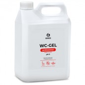 Средство для уборки сантехнических блоков 5,3 кг GRASS WC-GEL, кислотное, гель, 125203