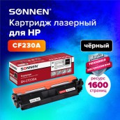Картридж лазерный SONNEN (SH-CF230A) HP LJ M203d/M203dn/M227fdn/M227sdn, ресурс 1600 стр., 364107