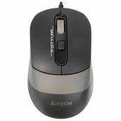 Мышь проводная A4TECH Fstyler FM10, USB, 3 кнопки + 1 колесо-кнопка, оптическая, черная, 1147673