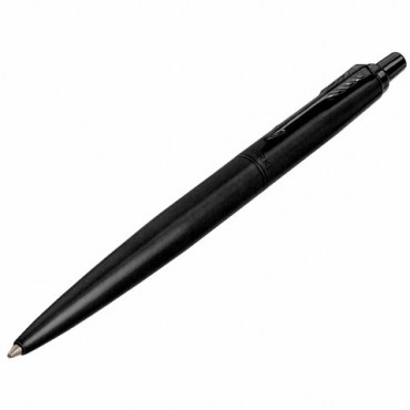 Ручка шариковая PARKER "Jotter XL Monochrome Black BT", корпус черный, нержавеющая сталь, синяя, 2122753